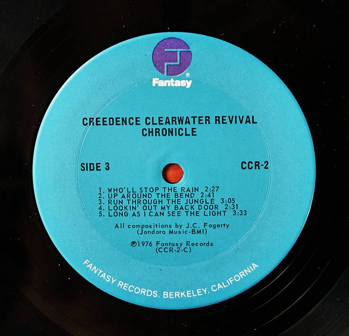 Creedence Clearwater Revival Chronicle The 20 Greatest Hits [lp label c usa]